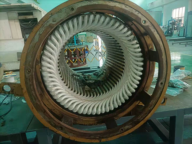 淺析關(guān)于泰富西瑪高壓電機的電暈損傷。